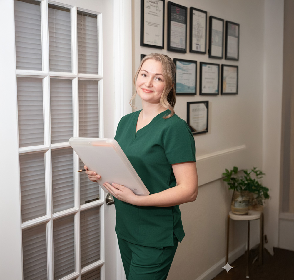Daria Havlovskyy, founder of Glow Lab