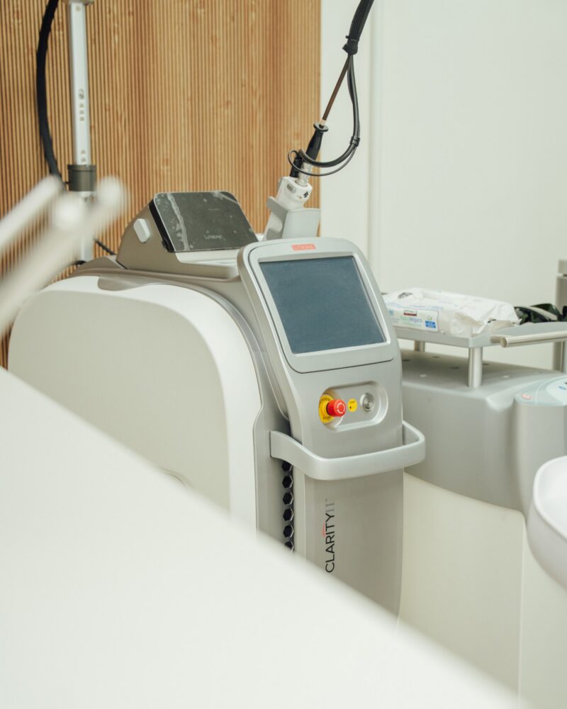 Lutronic Clarity II laser machine in the Glow Lab studio